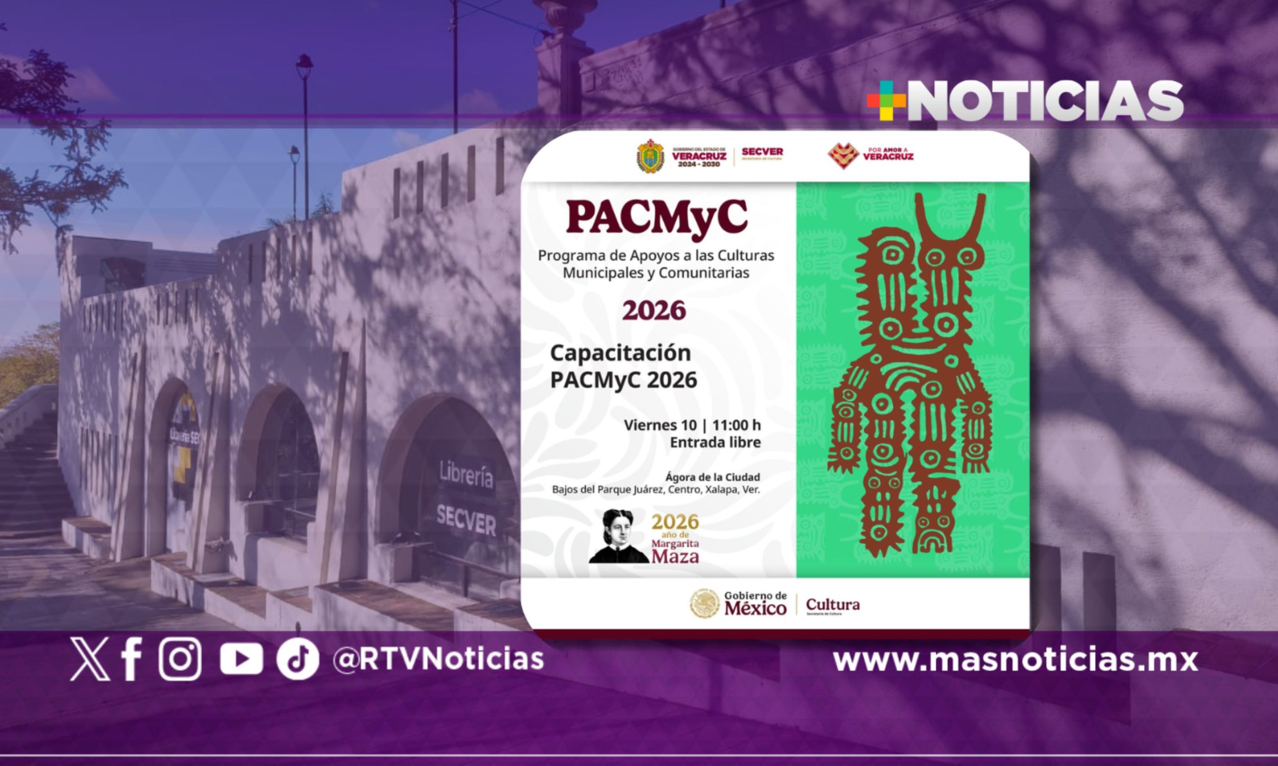 Abre Secver capacitación para fortalecer proyectos culturales comunitarios