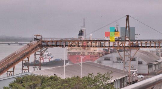 Va en aumento la carga que moviliza el puerto de Coatzacoalcos