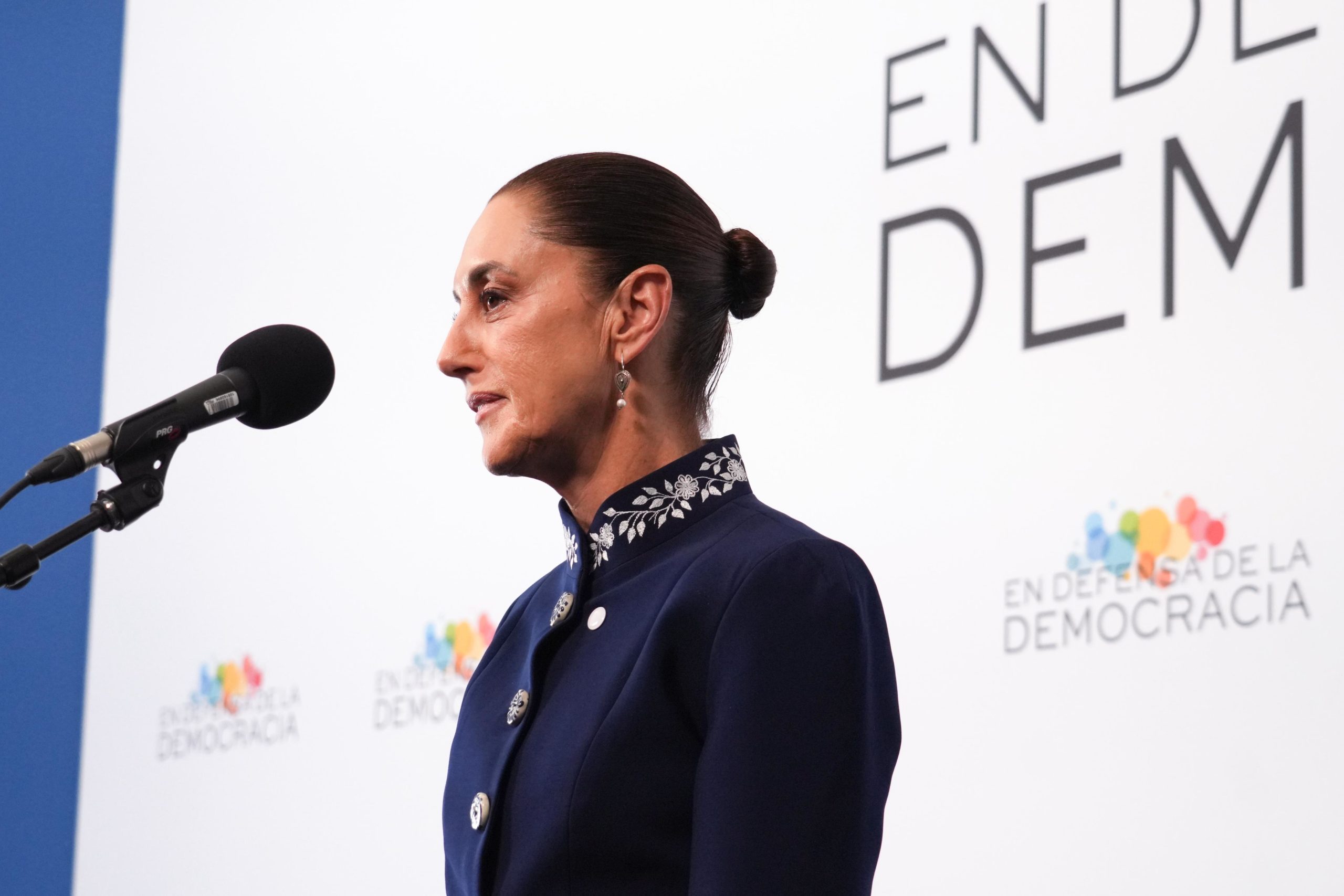 Intenso y emotivo mensaje de Claudia Sheinbaum en Barcelona