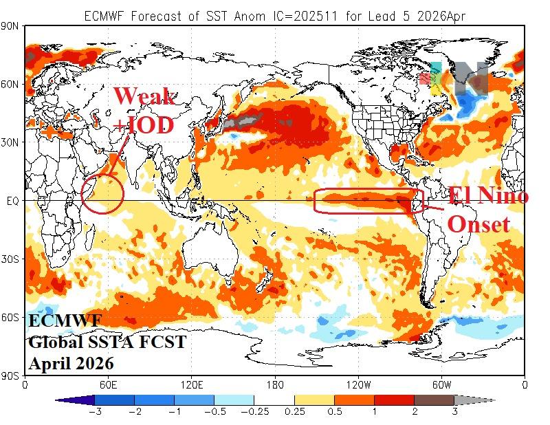 Se pronostica una primavera no deficitaria en lluvias y con calor menos intenso