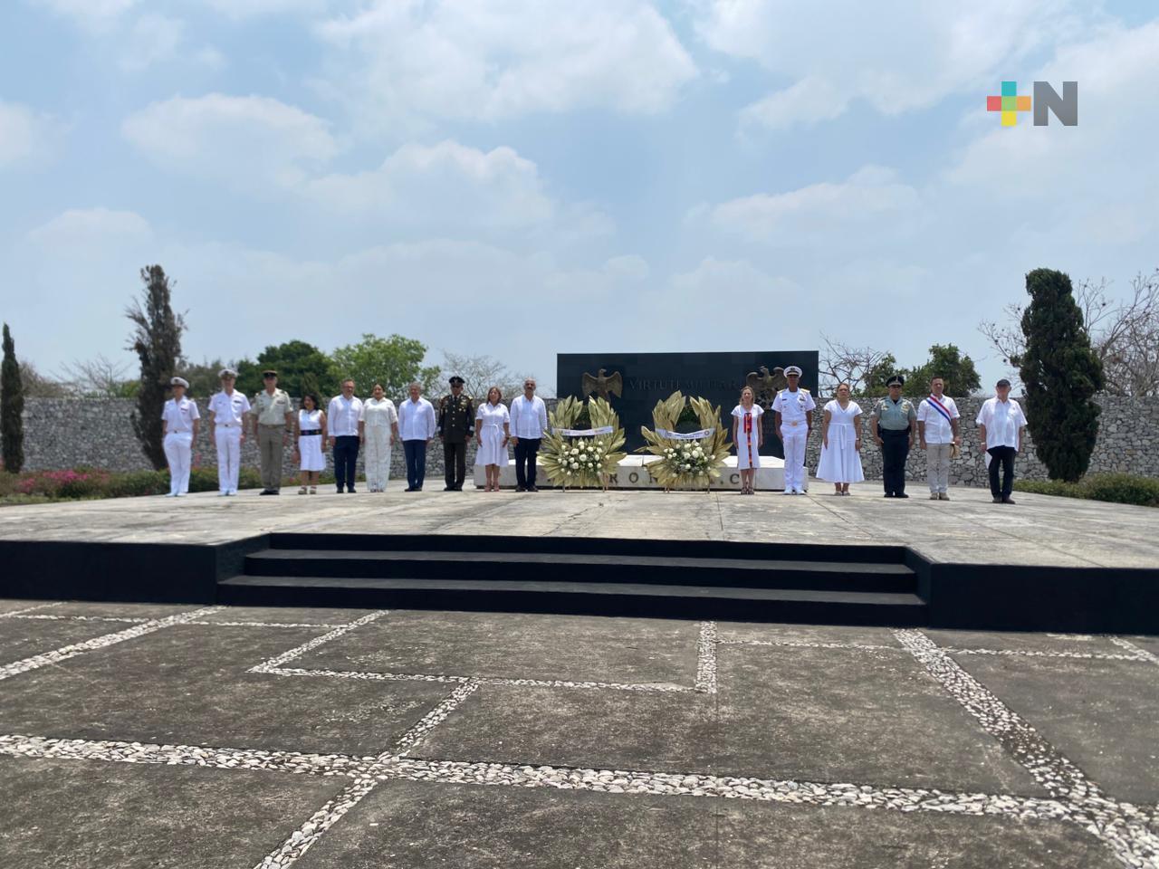 Conmemoran el 163 Aniversario de la Batalla de Camarón Tejeda