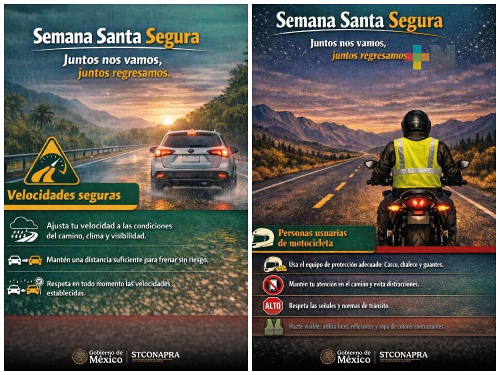 Coepra invita a turistas a tomar precauciones para disminuir riesgos