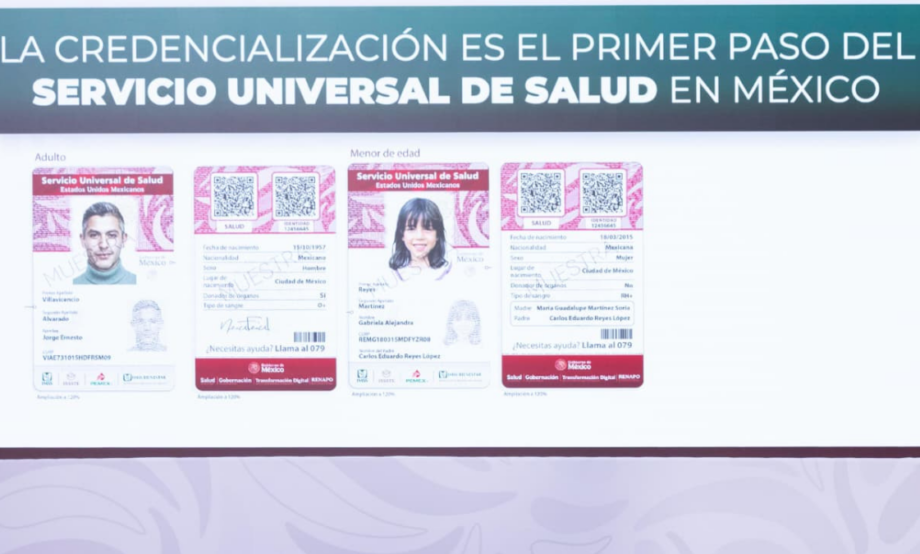 Arranca el 13 de abril credencialización del Servicio Universal de Salud