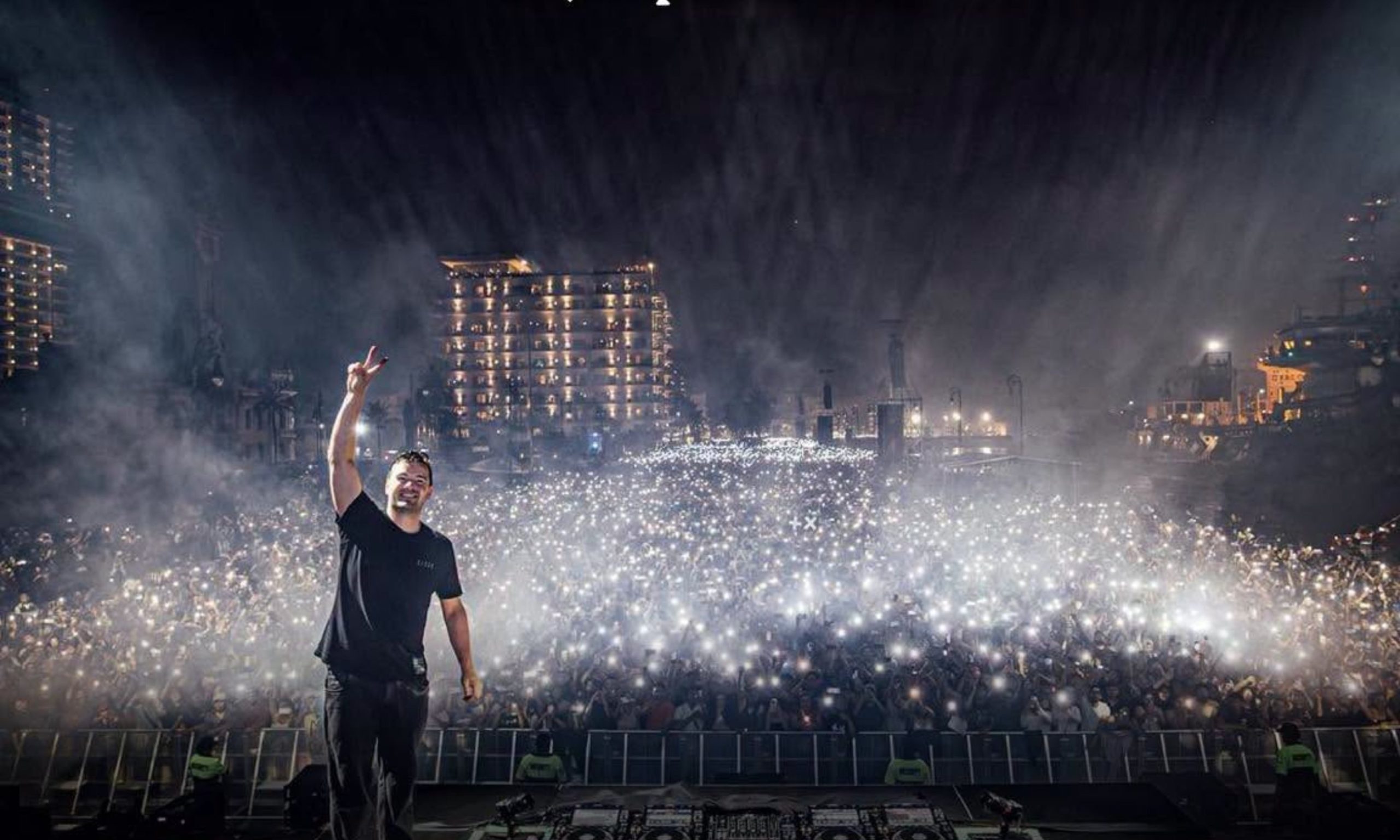 Resalta Sheinbaum el récord de asistentes en Veracruz a concierto de Festival Puerto Sonoro