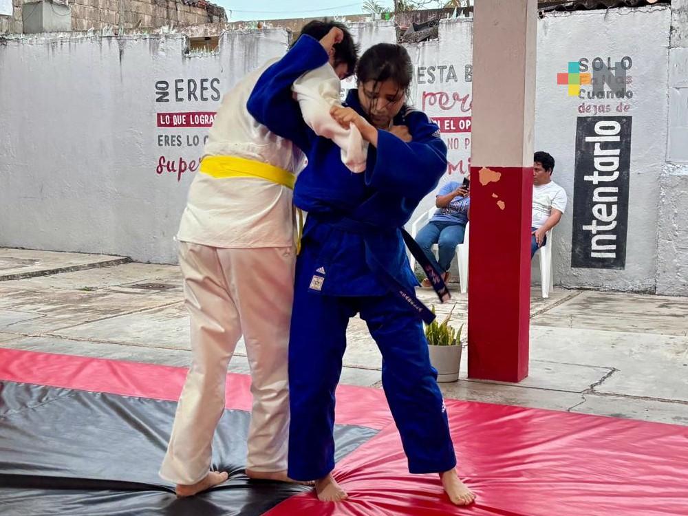 Judoca Isabella Camacho trabaja rumbo a la Olimpiada Nacional 2026