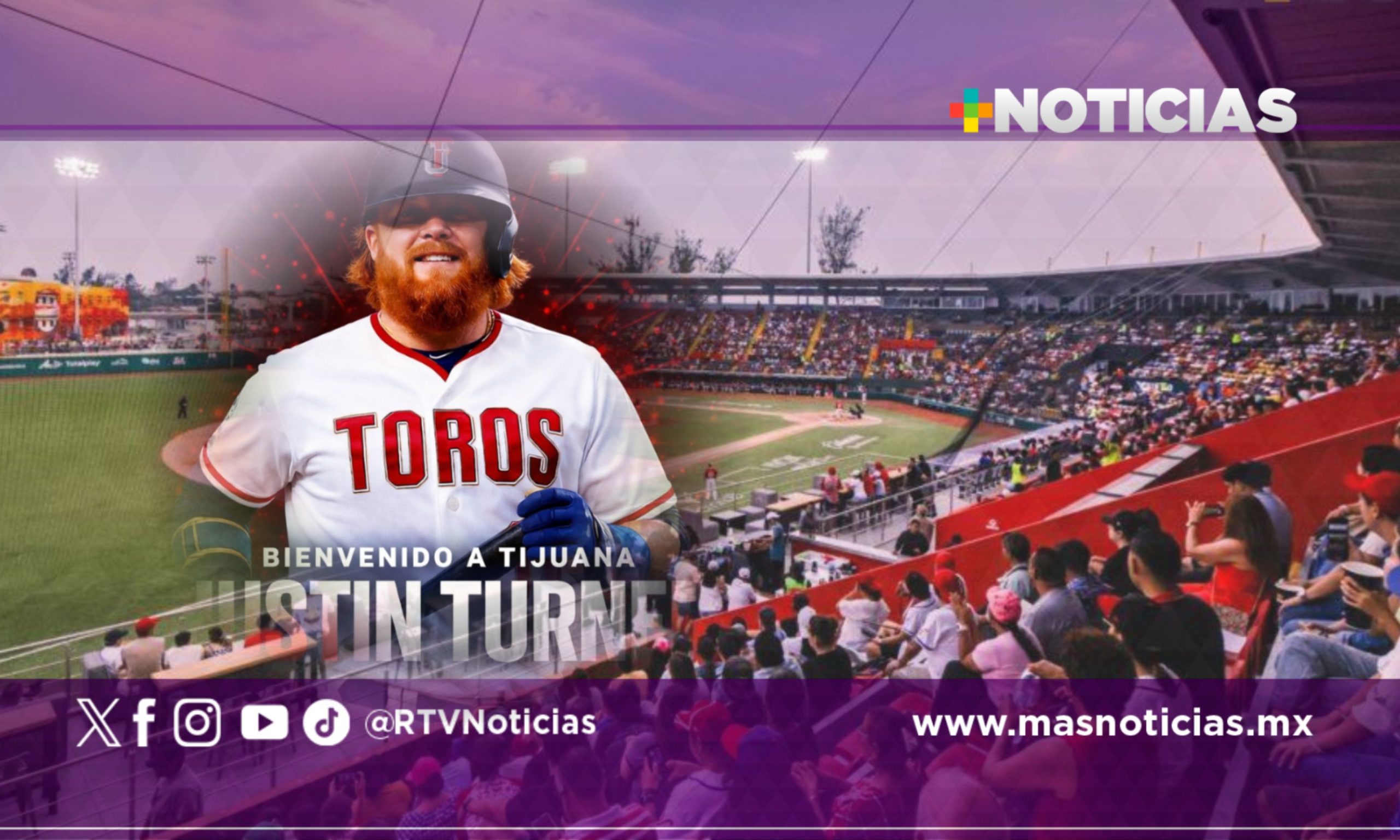 ¿Cuándo jugará Justin Turner en Veracruz?
