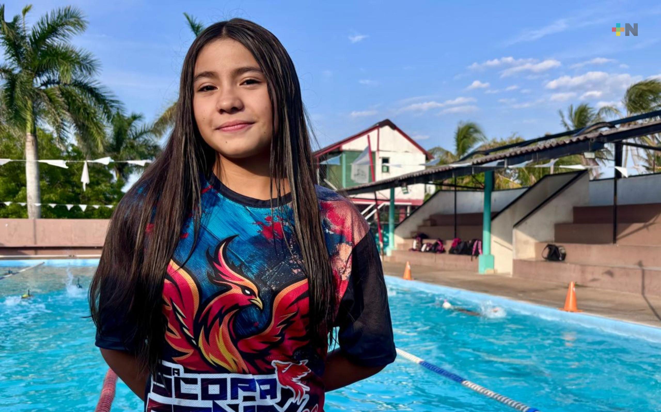 Leah Martínez representará a México en panamericano de natación
