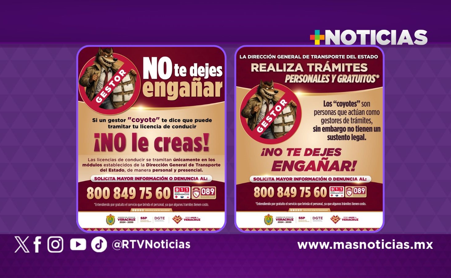 Licencias sin intermediarios: SSP llama a proteger tu trámite y tu dinero