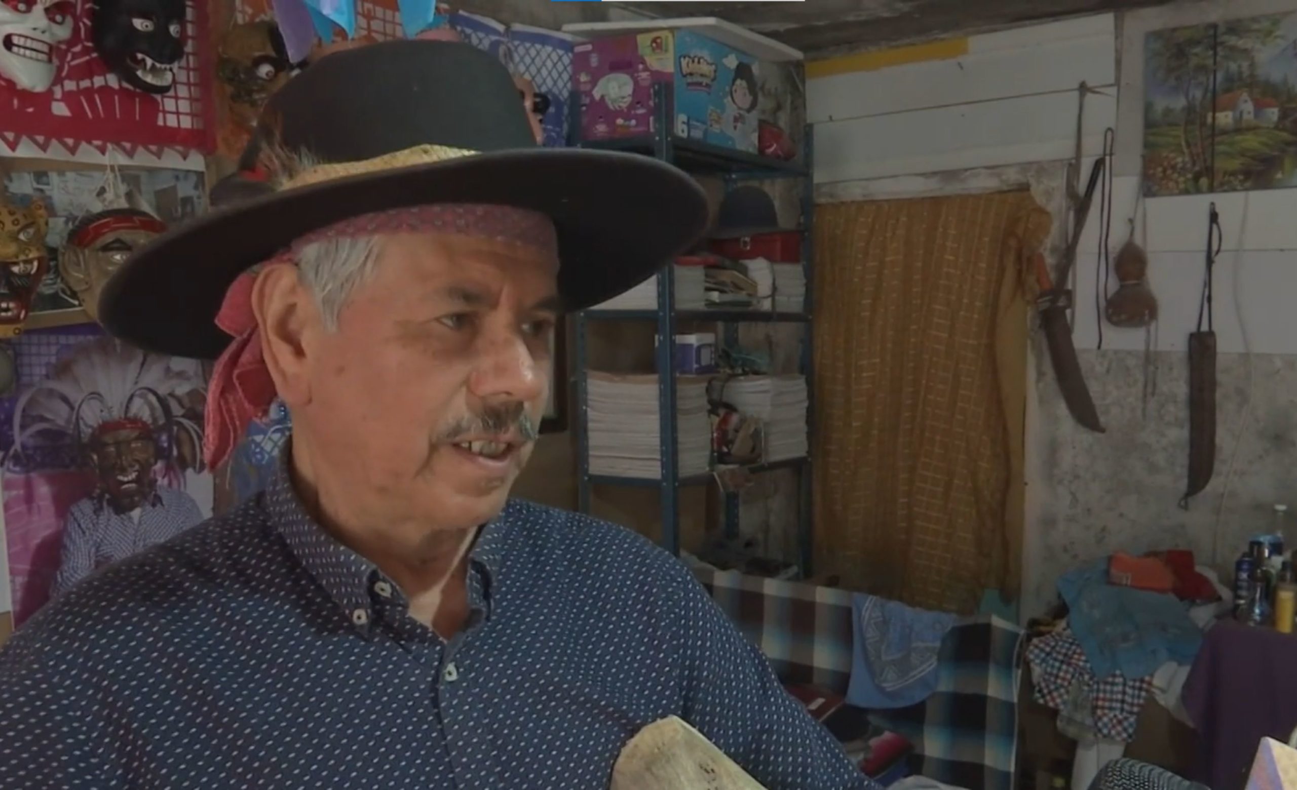 Lino Mora reconocido como uno de los grandes maestros del arte popular