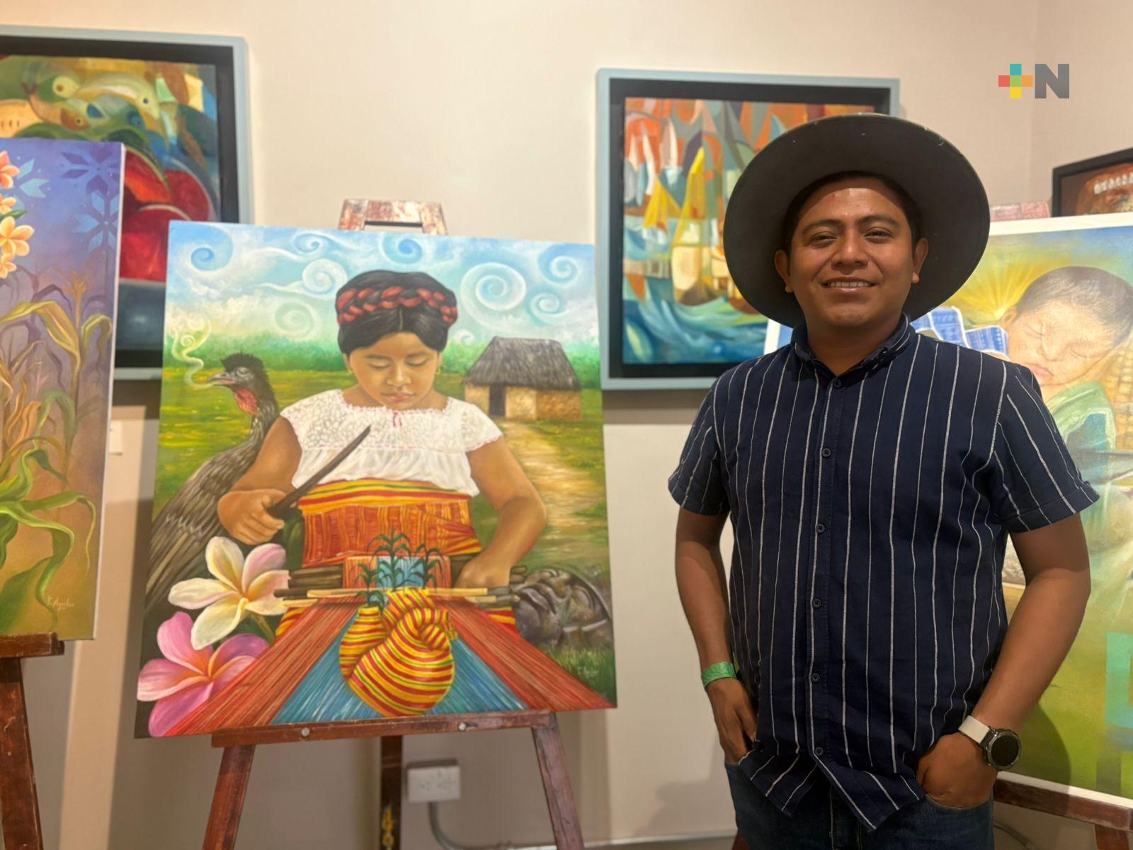 El arte puede ser una forma de sanar y mejorar la comunidad: Eder Aguilar