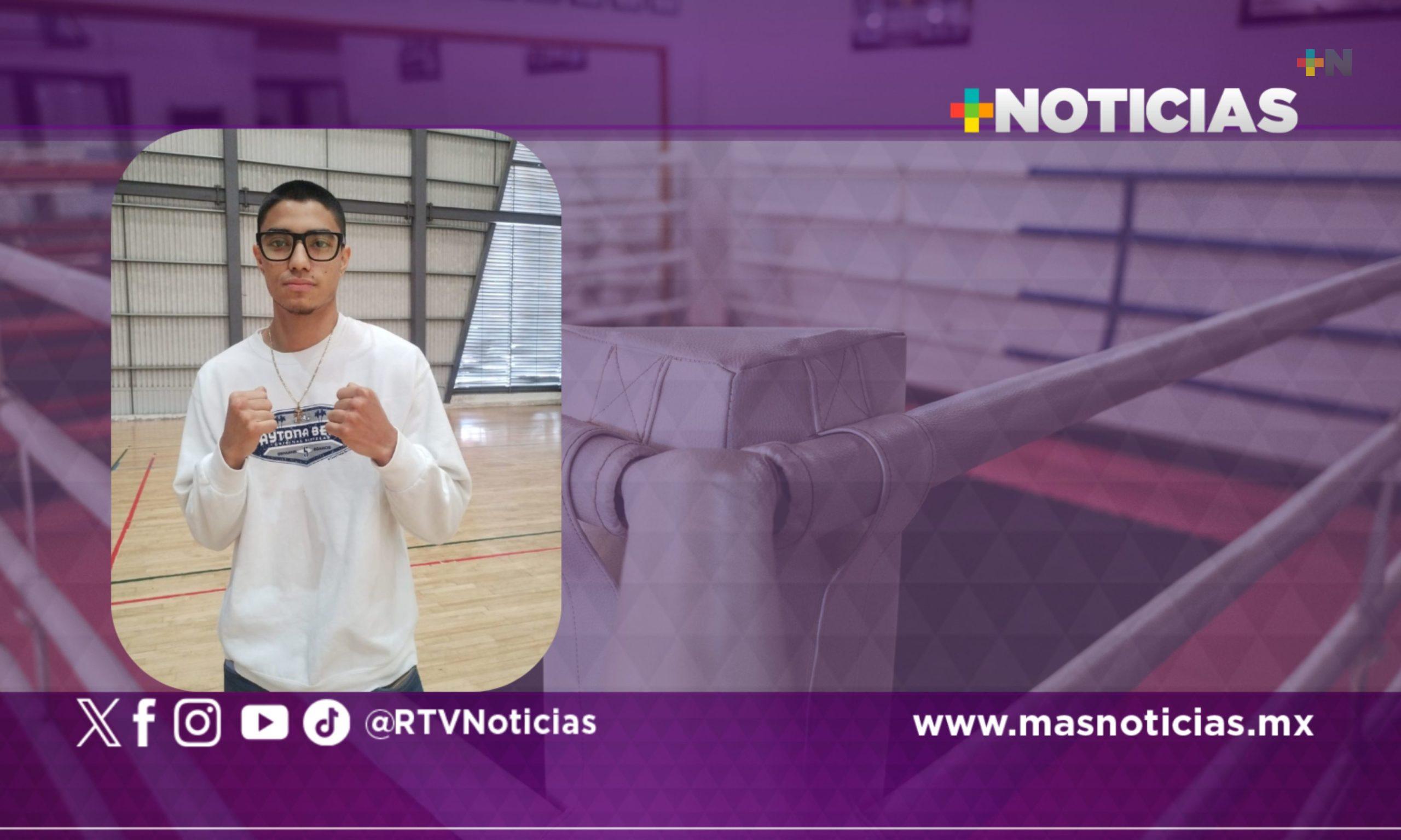 Boxeador xalapeño competirá en el Torneo Internacional Verde y Oro WBC