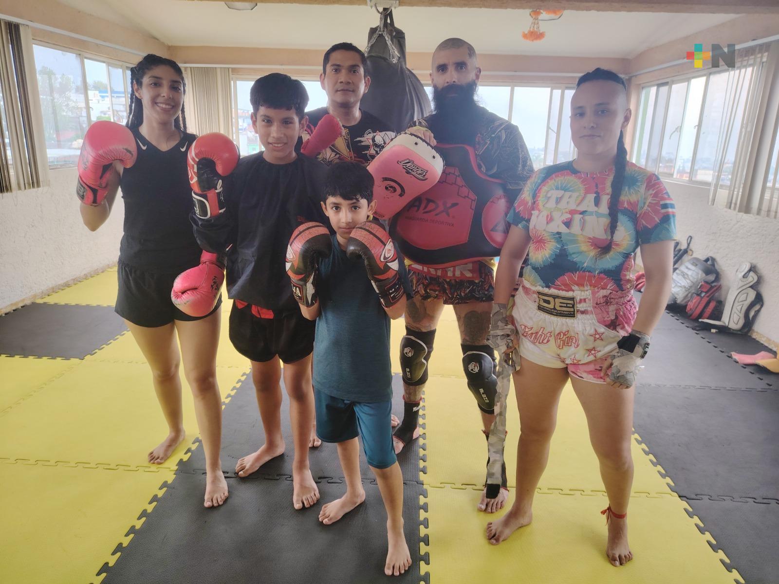 Participarán xalapeños en evento de muay thai en Perote