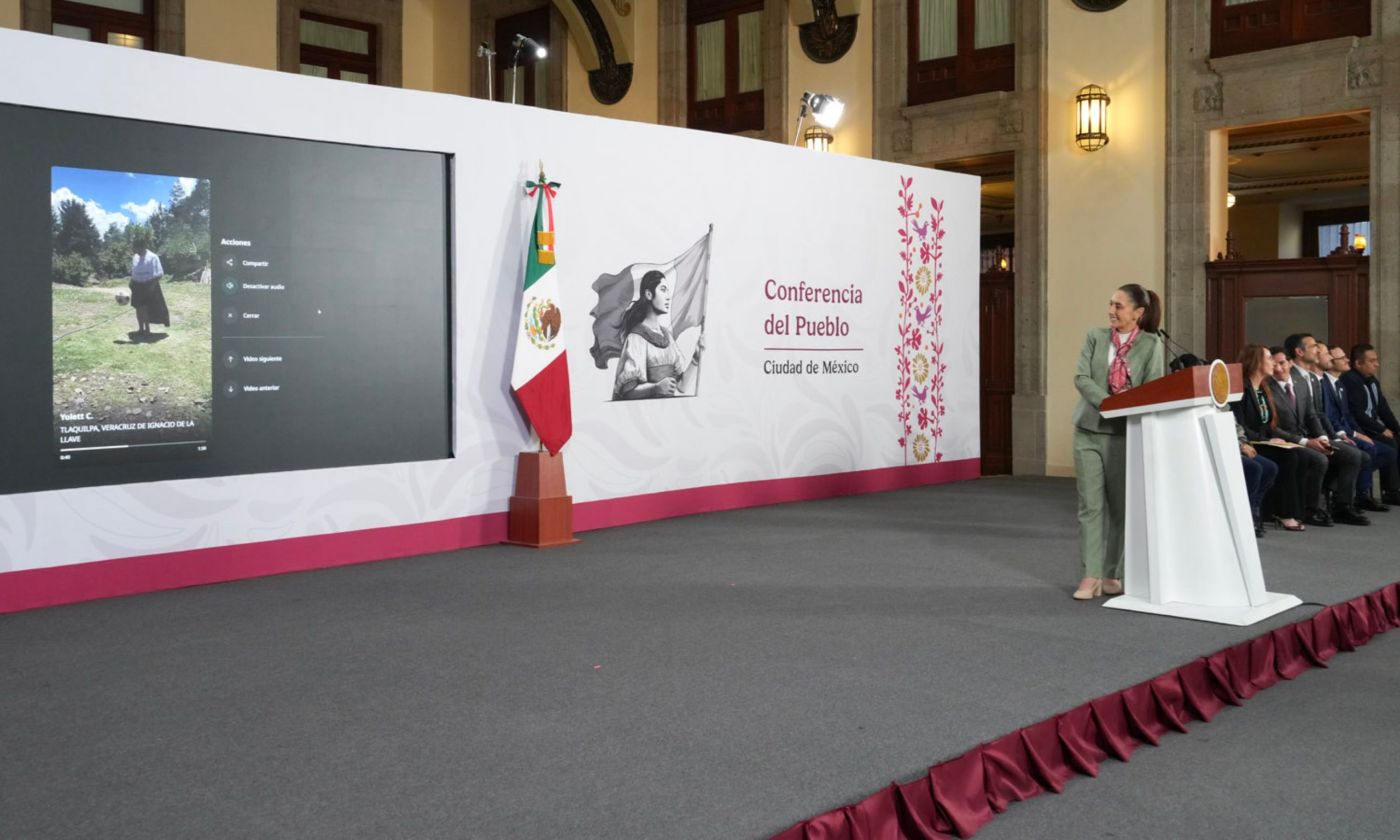 Veracruzana busca ganar boleto presidencial para inauguración de la Copa del Mundo