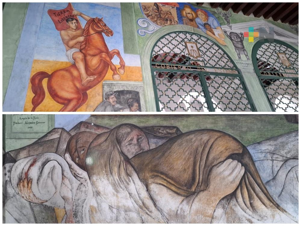 Murales de Melchor Peredo plasman la identidad de la cultura de Veracruz