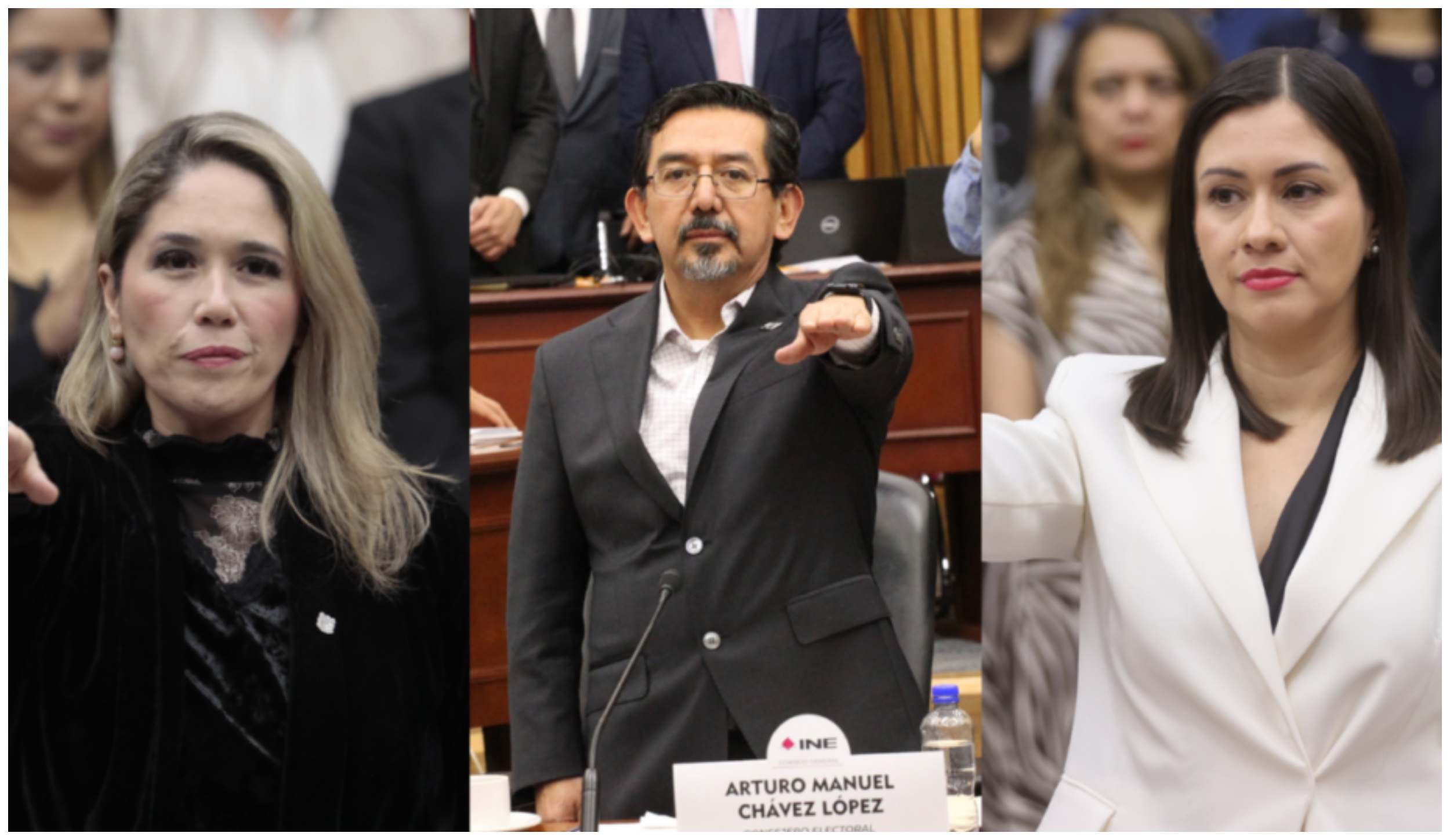 Nuevos consejeros del INE rinden protesta
