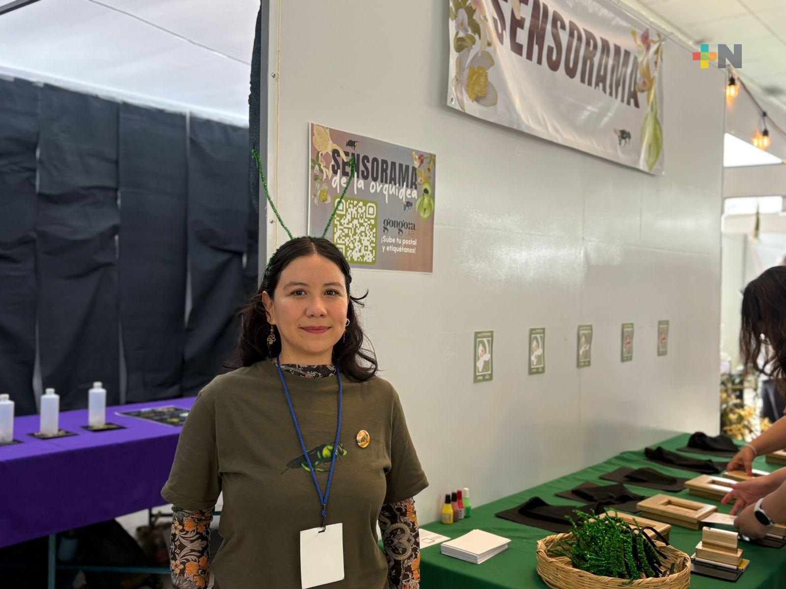 Promueven la conservación de abejas y orquídeas mediante divulgación científica