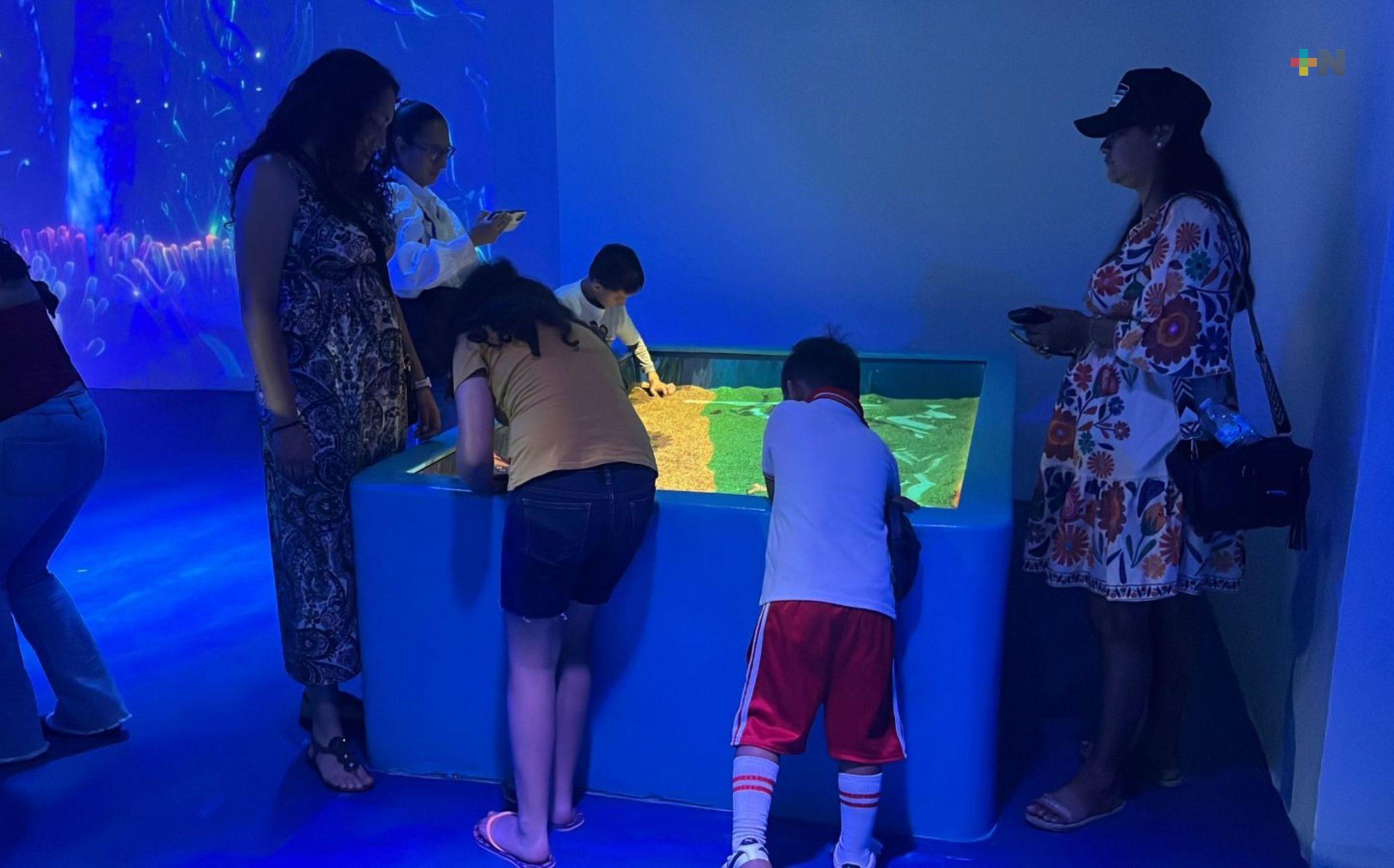 Aquarium de Veracruz se alista para recibir jornada especial por Día de la Niña y el Niño