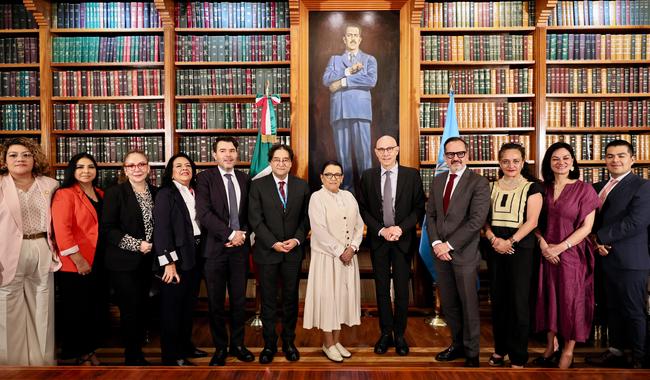 Refrenda México cooperación con los derechos humanos ante el alto comisionado de la ONU