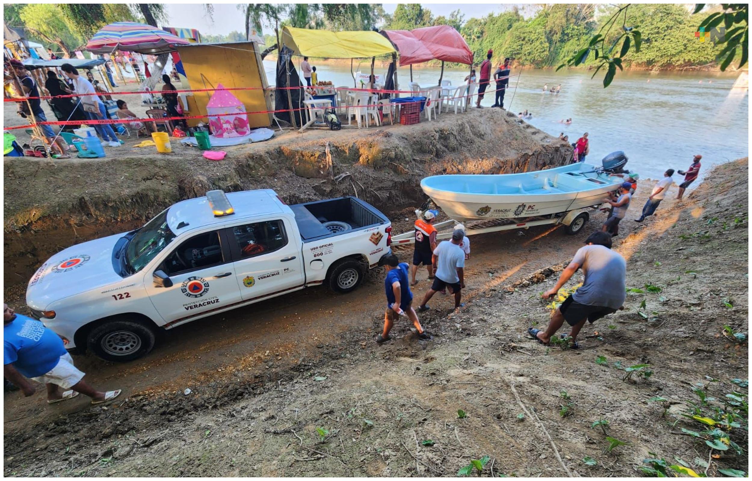 Saldo blanco en ríos y balnearios de la Cuenca del Papaloapan
