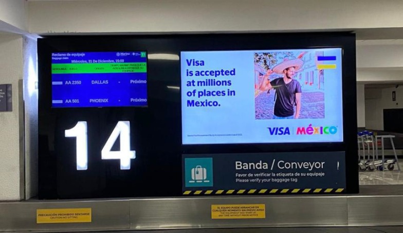 Sectur y Visa impulsan la promoción de la Marca México en los principales aeropuertos del país