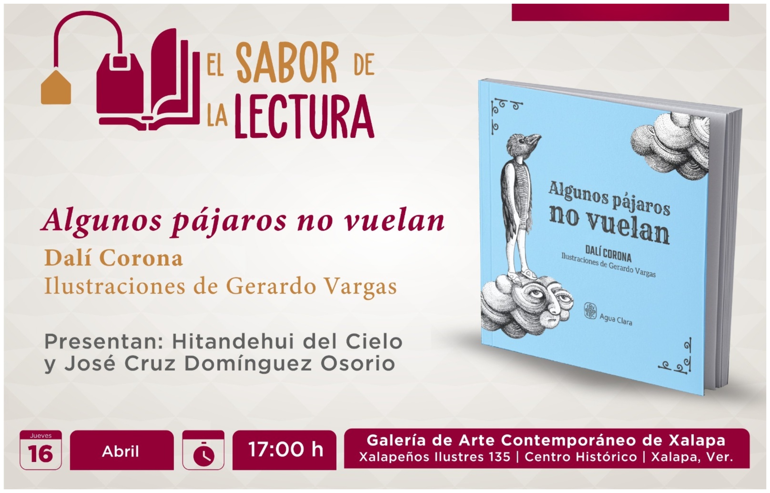 Secver invita a presentaciones editoriales de Algunos pájaros no vuelan