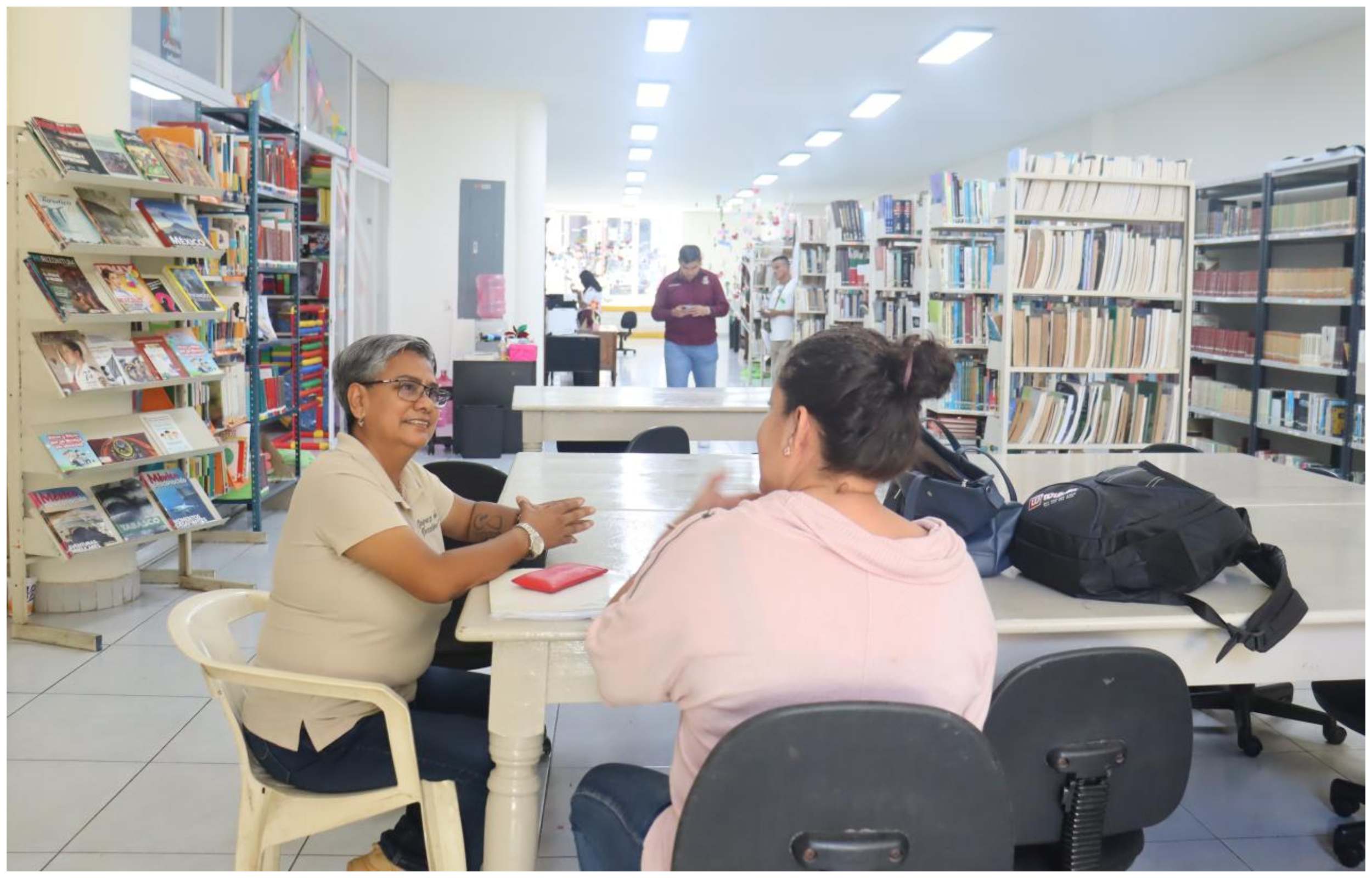 Supervisa SEV bibliotecas públicas y almacenes de Libros de Texto Gratuitos en Veracruz