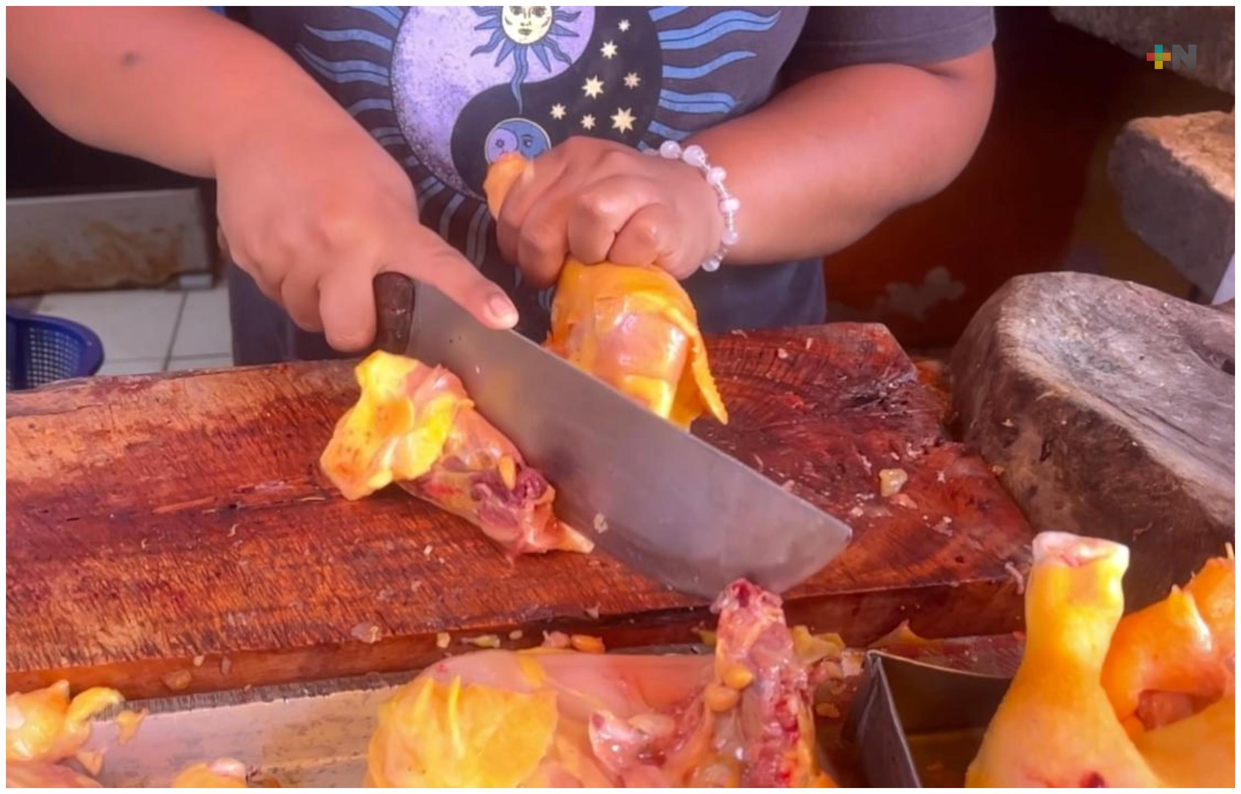 Semana Santa impulsa el consumo de pollo  en la Cuenca del Papaloapan