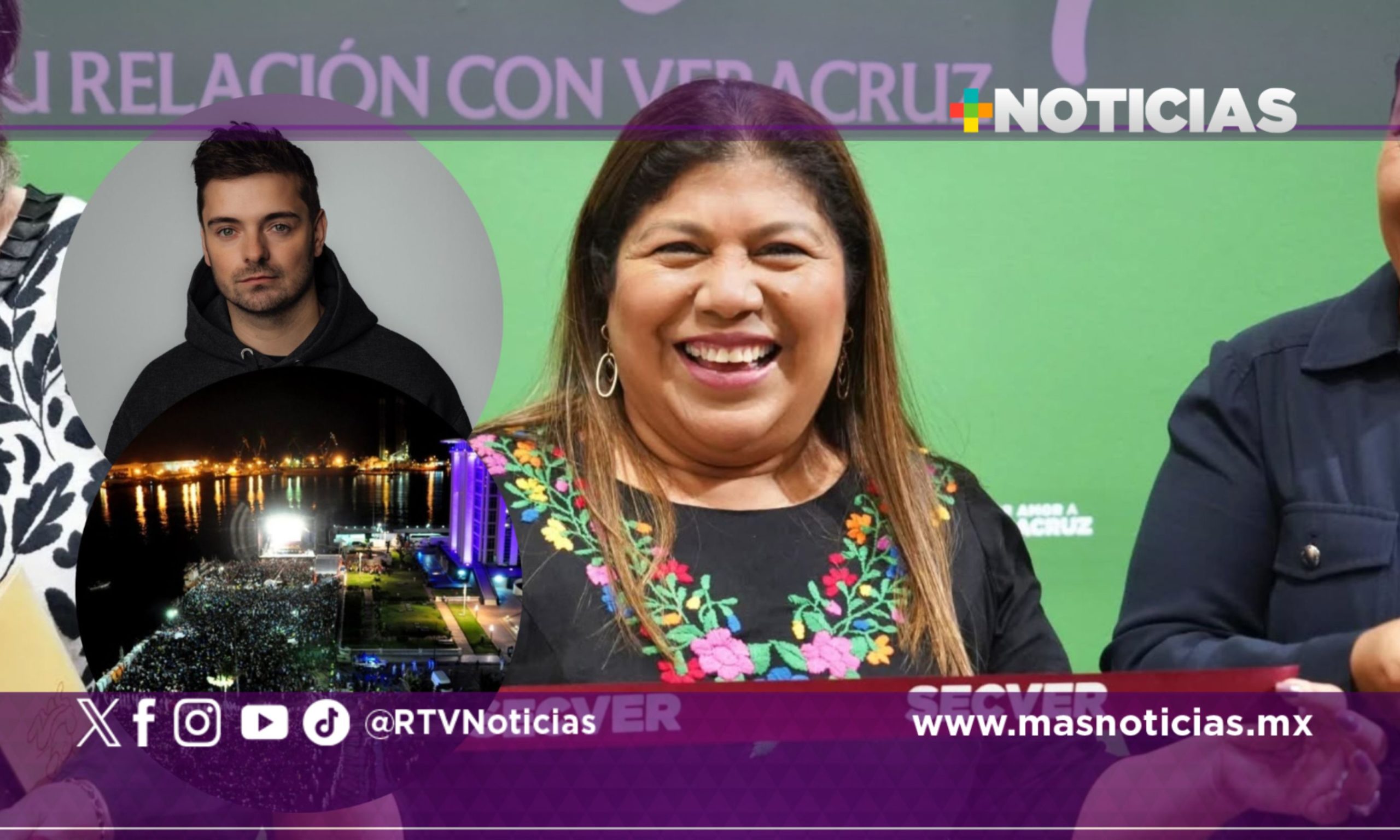 Secver Veracruz en últimos detalles para concierto de  Martin Garrix