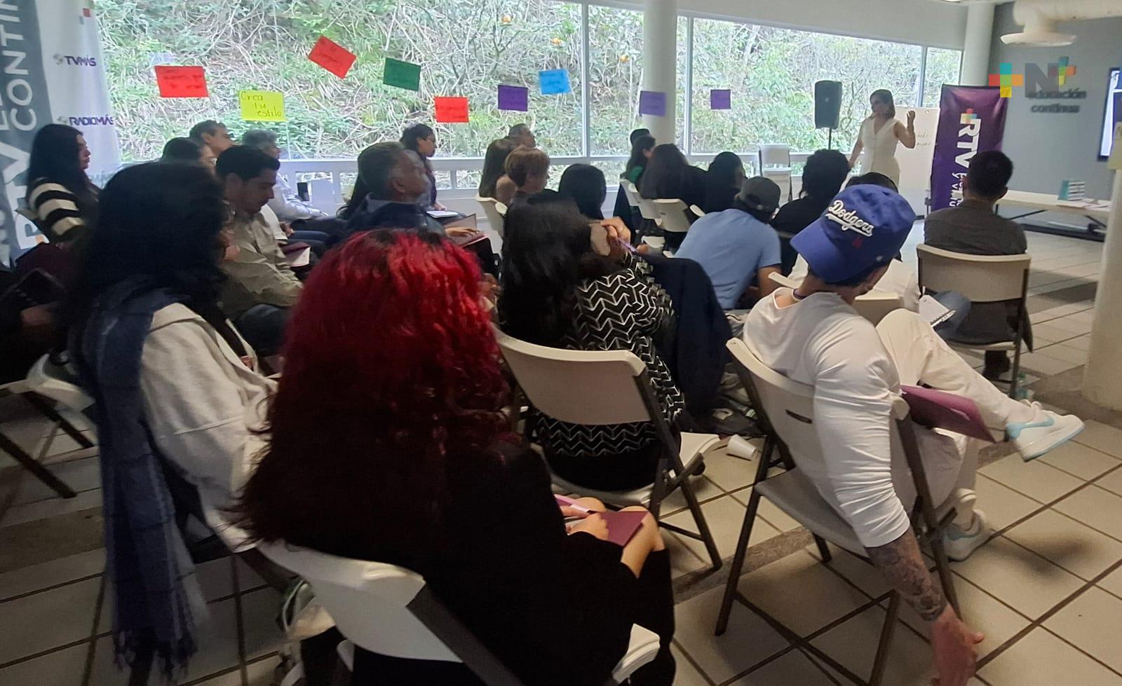 Inicia el taller de conducción ante las cámaras en RTV