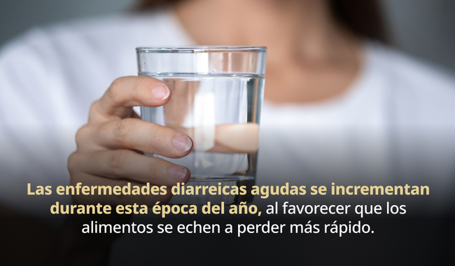 Llaman a la población a prevenir diarreas en temporada de calor