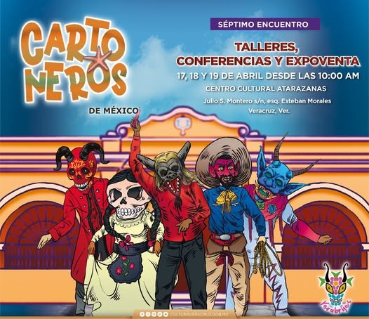 Séptimo Encuentro de Cartoneros de México en el Centro Cultural Atarazanas