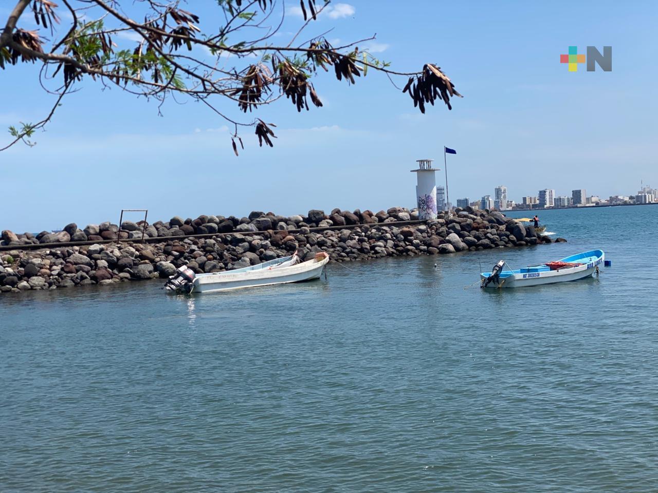 Ambiente caluroso, con probabilidad de lluvias en zona de montaña y del norte en Veracruz