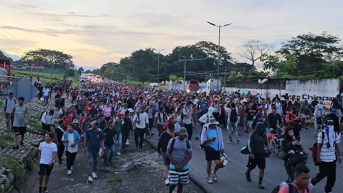Presión migratoria se intensifica en la frontera sur de México