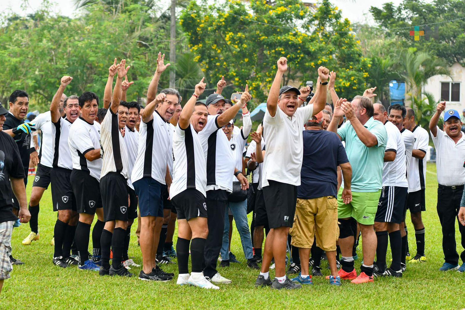 Balance positivo en el futbol de veteranos