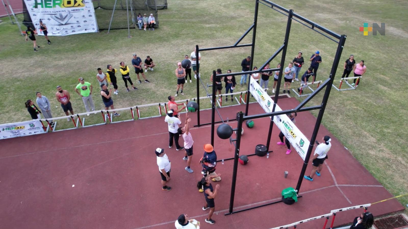 Xalapa vibra con el hyrox: más de 100 atletas participan en el Estadio Xalapeño