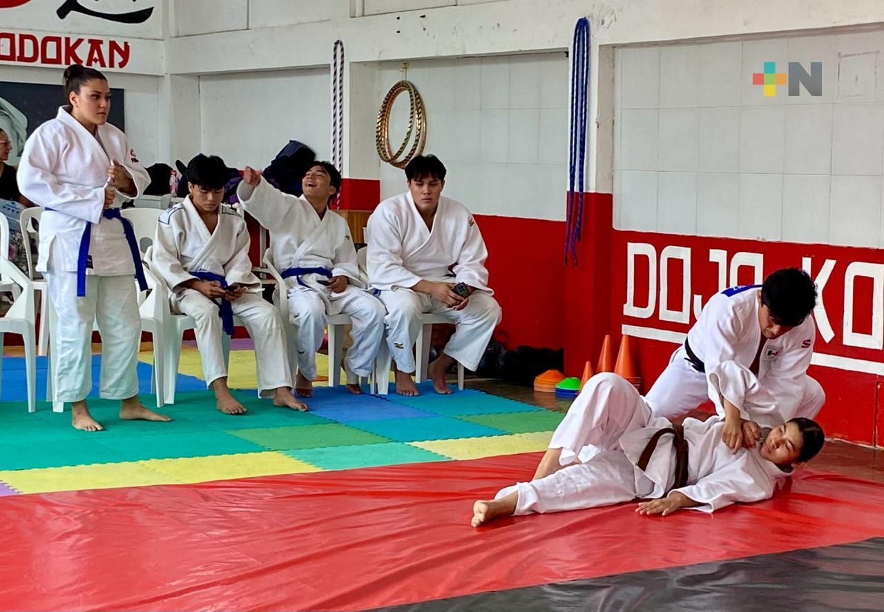 Impartirá seminario para competidores de judo en Coatzacoalcos