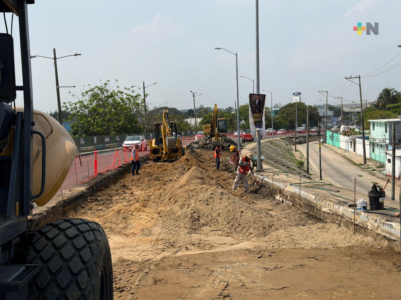 Inicia rehabilitación del puente Palma Sola en Coatzacoalcos