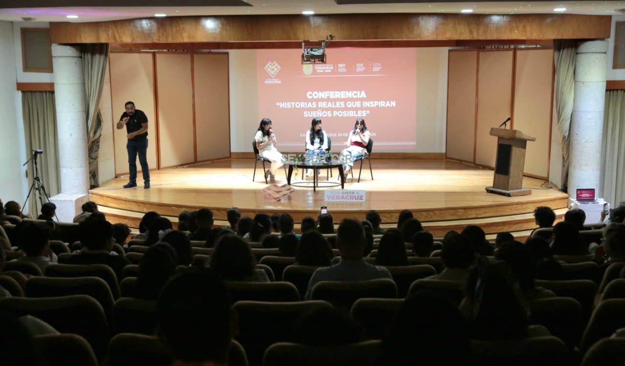 Realiza SEV la conferencia Historias reales que inspiran sueños posibles