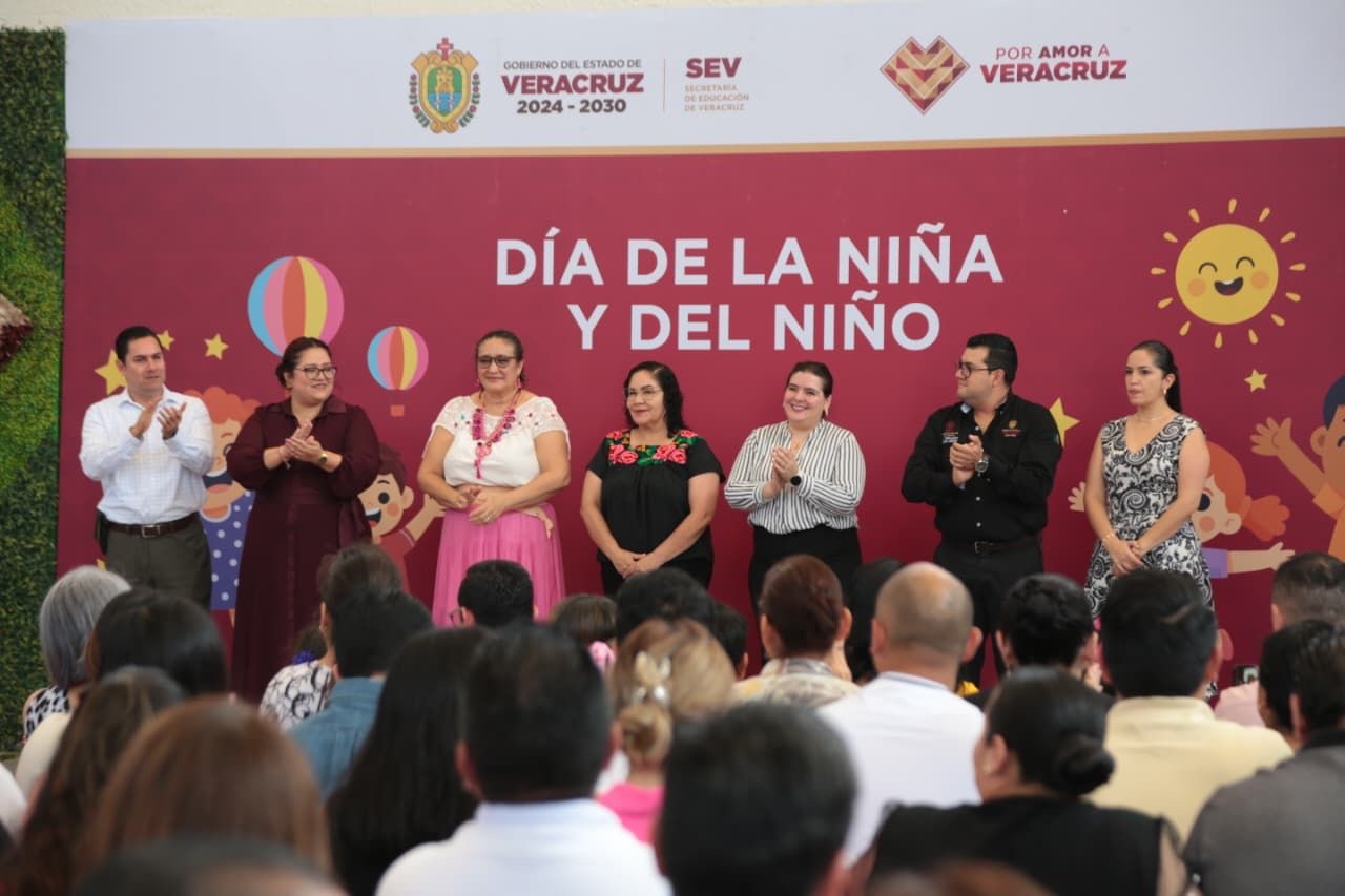 La niñez, prioridad en la política educativa del Gobierno de Veracruz