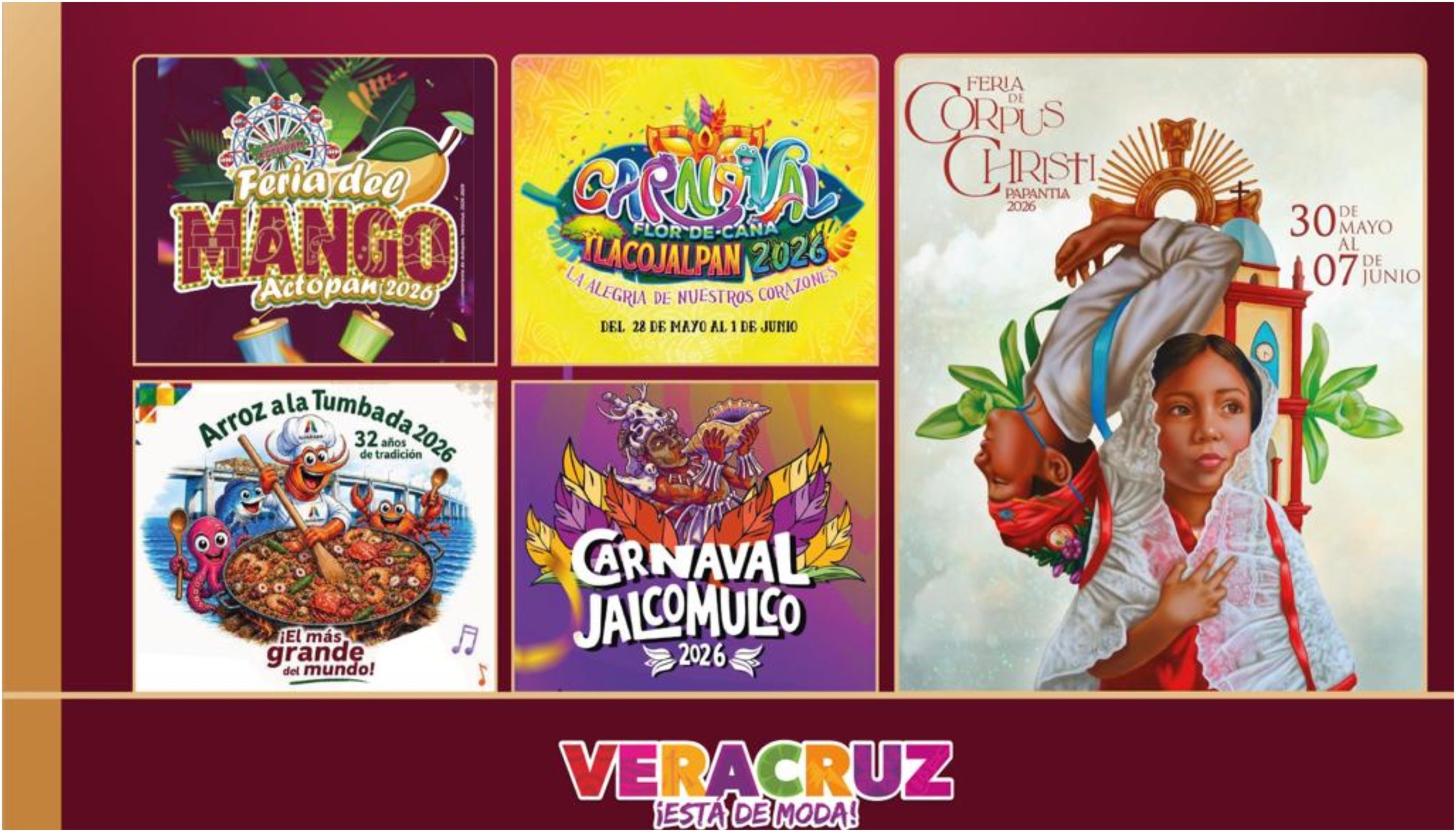 En la última semana de mayo, disfruta de la cultura y tradición en Veracruz