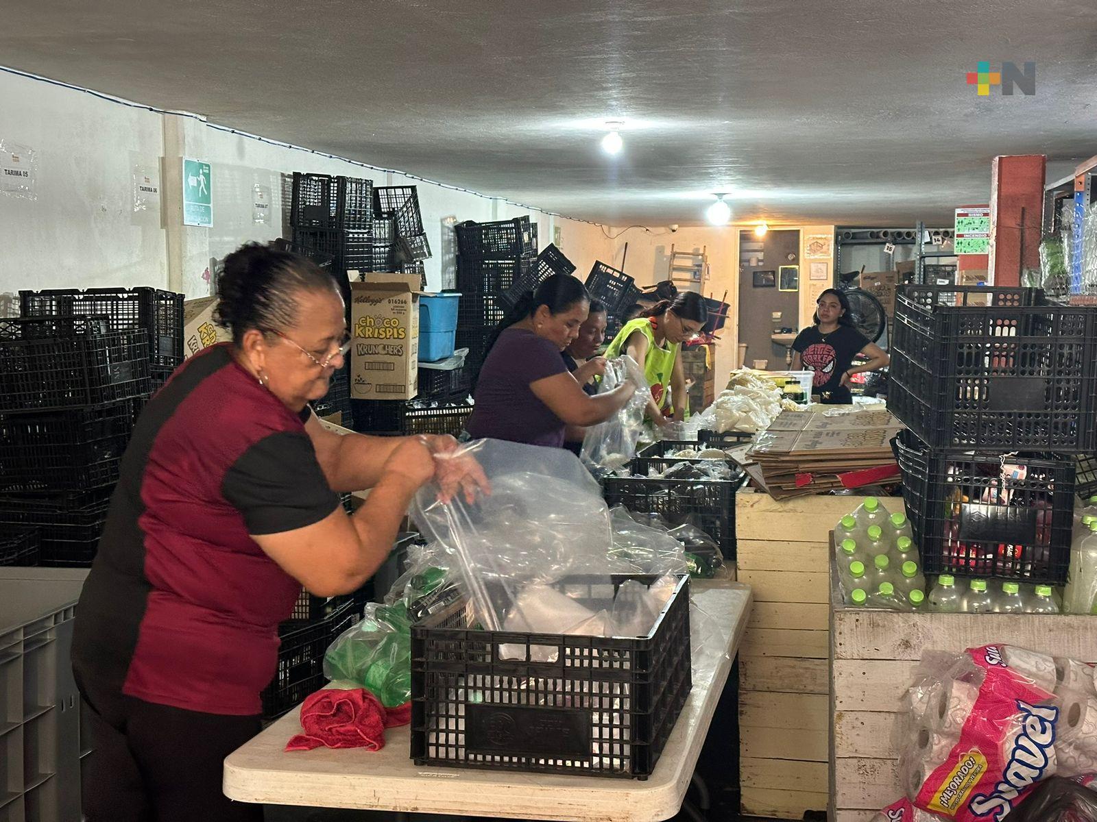 Productores del campo veracruzano apoyan en alimentación para familias vulnerables del sur