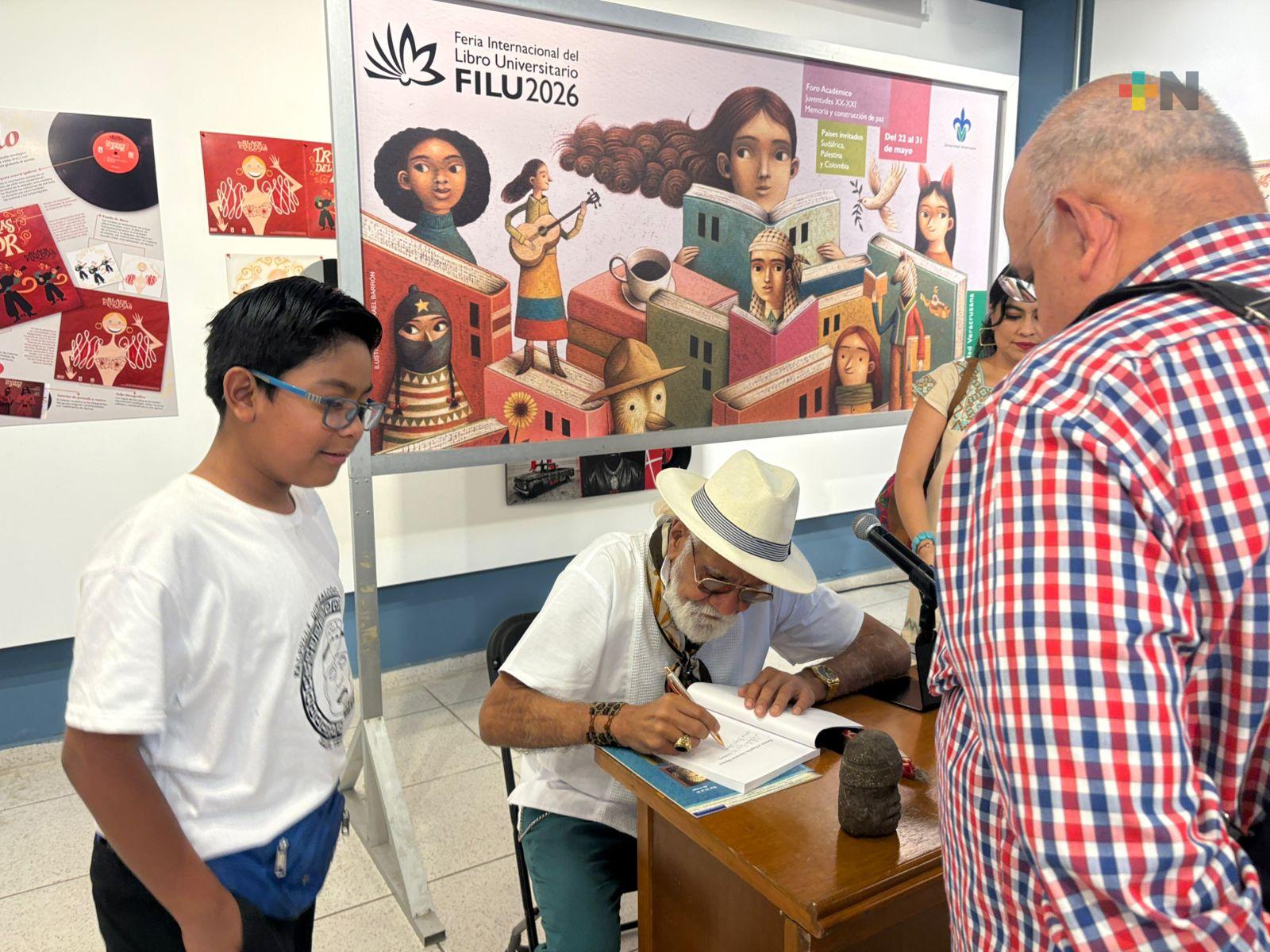 Arqueólogo xalapeño presenta su libro “Retorno al espíritu ancestral Olmeca”