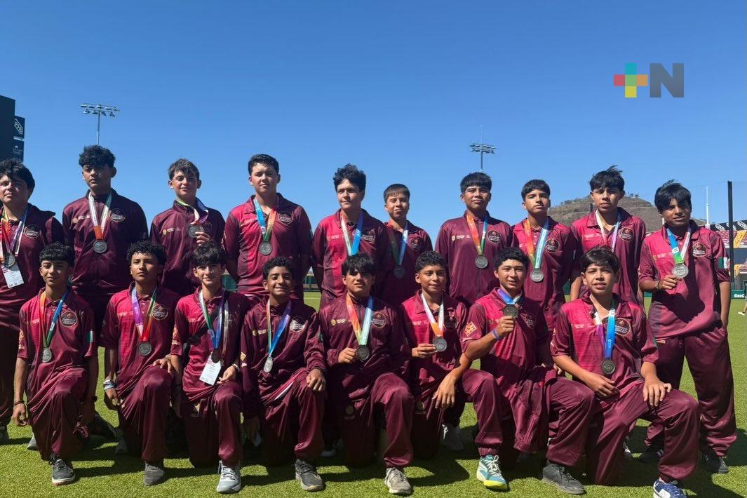 Logra Asociación Veracruzana de Beisbol medalla de plata en Olimpiada Nacional