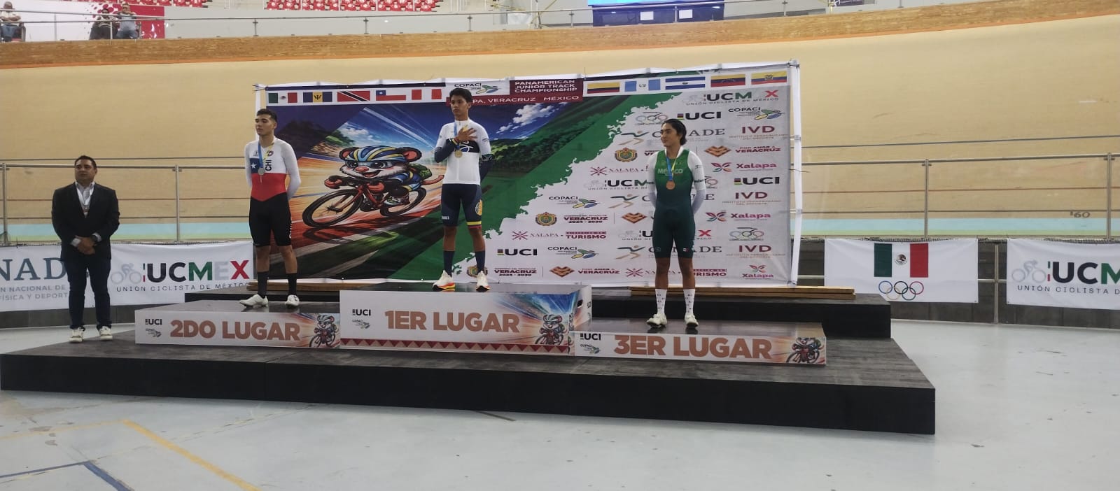 Ciclista mexicano Brandon Abundez gana tercer sitio en eliminatoria del Panamericano Junior 2026