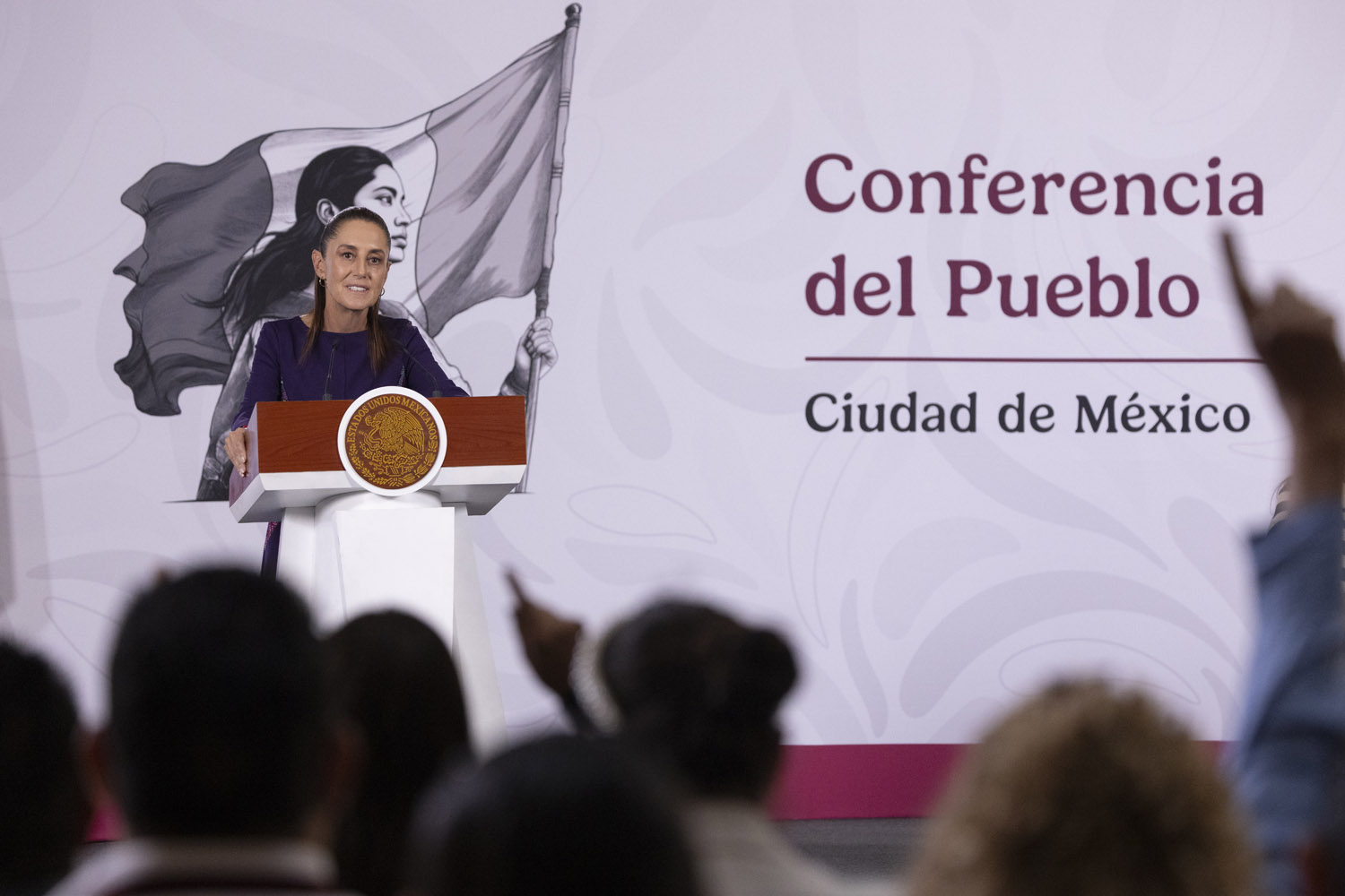 En las elecciones ni narcocandidatos ni dinero extranjero: Presidenta
