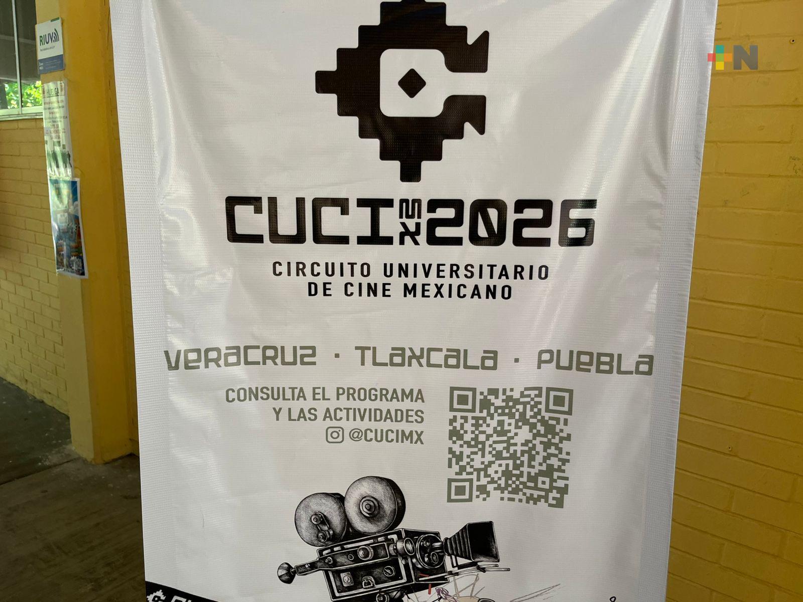 Circuito Universitario de Cine Mexicano CCMX llega a Veracruz