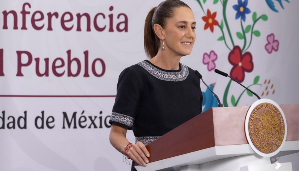 Falso que se persiga a la gobernadora de Chihuahua: Sheinbaum
