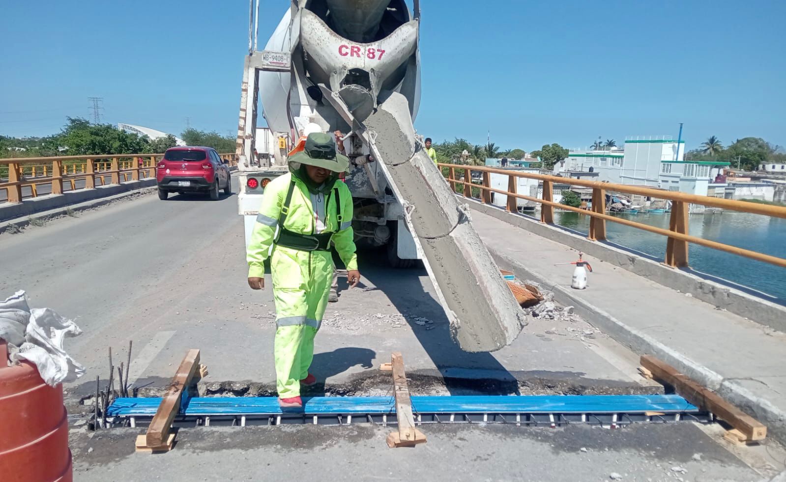 Realiza SICT Veracruz conservación en ocho puentes de red federal libre de peaje