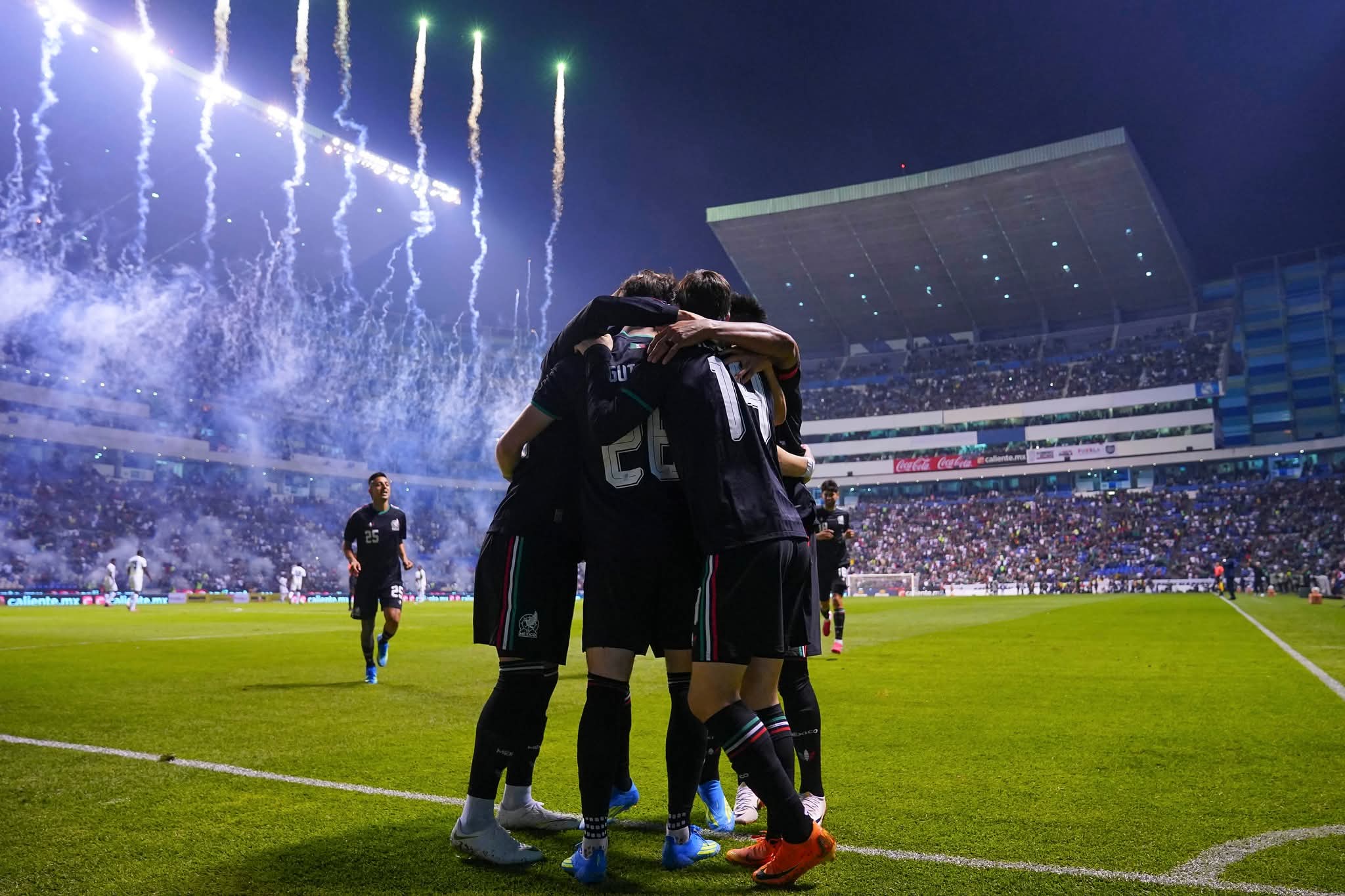 México vence a Ghana en Puebla