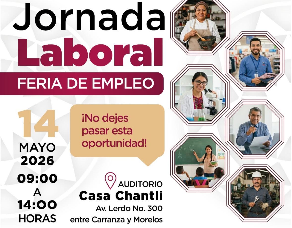 Feria del empleo el 14 de mayo en Coatzacoalcos